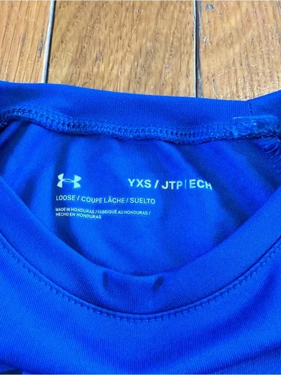 5 Piece Under Armour Youth XS YXS Boys 6 Logo Shorts Shirts Athletic Sports - Picture 11 of 11